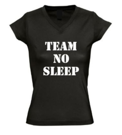 Dames T'shirt Team no sleep