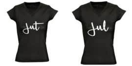 Twinning shirts JUT EN JUL dames model