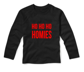 Kerst Shirt HO HO HO HOMIES
