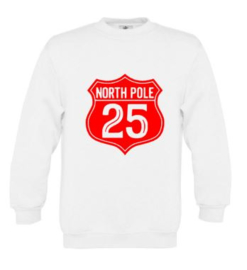 Kerst Sweater NORTH POLE 25