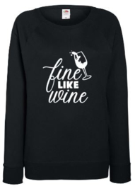 Dames Sweater FINE LIKE WINE