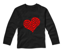 Valentijns shirt HEART