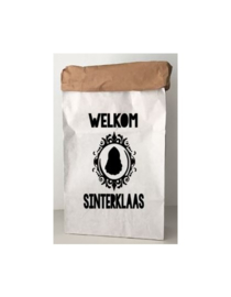 Sinterklaas paperbag WELKOM SINTERKLAAS