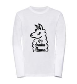 Kindershirt NO DRAMA LLAMA