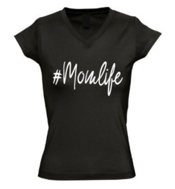 Dames T'shirt #Momlife