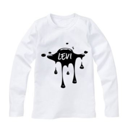 Shirt MET EIGEN NAAM SPLATTER