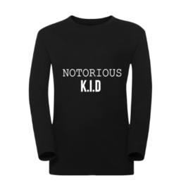 Kindershirt NOTORIOUS KID