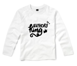 Verjaardagsshirt BIRTHDAY KING