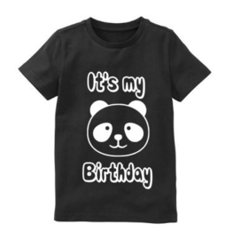 It's my birthday panda verjaardagsshirt