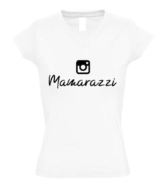 Dames T'shirt Mamarazzi