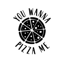You wanna pizza me sticker