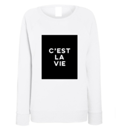 Dames Sweater C'EST LA VIE