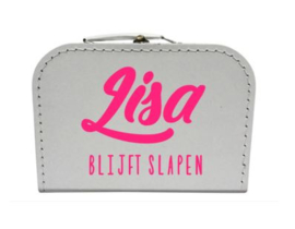 Koffertje BLIJFT SLAPEN