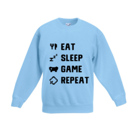 Sweater EAT SLEEP GAME REPEAT