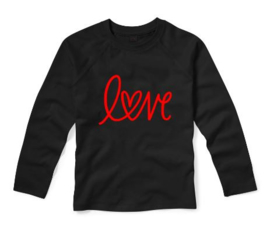 Valentijns shirt LOVE