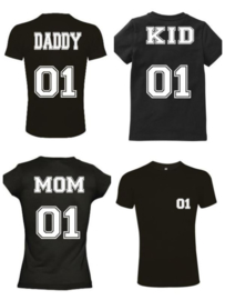 Twinning shirts Daddy , Mom , Kid