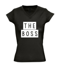 Dames t'shirt THE BOSS