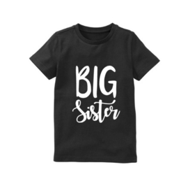 Shirt BIG SISTER zwangerschap aankondiging