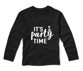 Verjaardagsshirt IT'S PARTY TIME