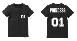 Twinning shirts King , Queen , Prince en/of Princess