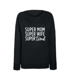 Dames Sweater SUPER MOM