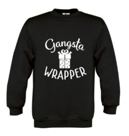 Kerst Sweater GANGSTA WRAPPER