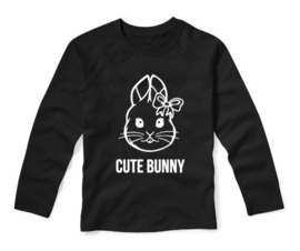 Pasen Shirt CUTE BUNNY