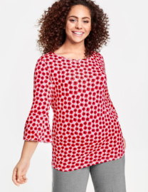 SAMOON│Shirt met bloemenprint