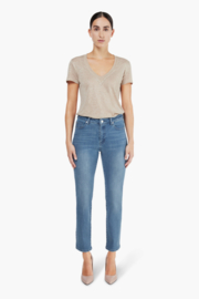 JANICE | Mom jeans Cooper dark denim 009