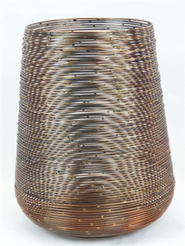 Pillar Holder Rainbow Copper 20x20x25.5 cm
