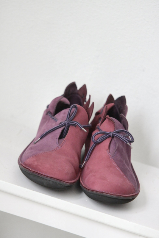 Paar laten we het doen Italiaans Loints of Holland - Paars roze nubuck lederen schoenen - Mt 42 | NEW IN |  Galamini Store