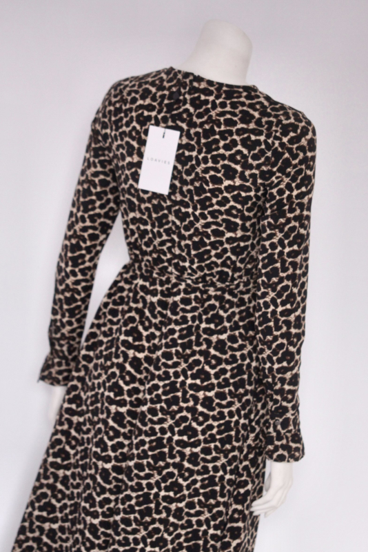 Van hen Uitwerpselen Egypte Nieuw! Loavies - Bruine tijgerprint maxi dress - Mt S | NEW IN | Galamini  Store