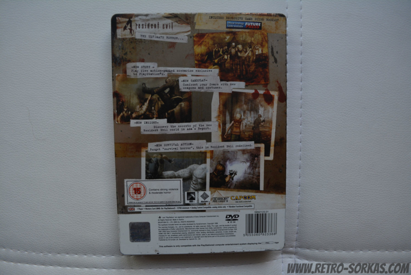 Resident Evil 4 Steelbook PS2 PAL