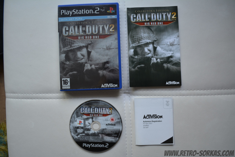 call of duty 2 big red one ps2 special edition