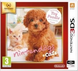 Nintendogs + Cats Toy Poodle Nintendo Selects