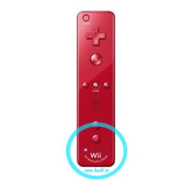 Wii-Afstandsbediening plus rood