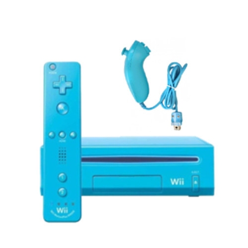 Besmetten industrie afdrijven Nintendo Wii Blauw | Wii Spelcomputer Kopen | Wiigameshopper
