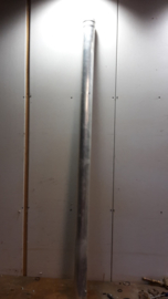 Aluminium pijp lengte 2 meter