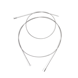 Flexibele RVS kabel voor pijpenborstelkop (1500 mm)