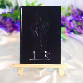 Koffiedesign notitieboek
