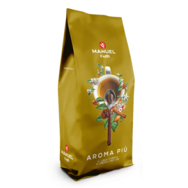 Manuel Caffe Aroma Piu 1000 gram bonen