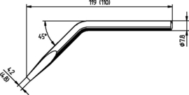 ERSA soldeerstift 082JD Ø 4,8 mm