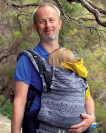 Little Frog Toddler Carrier, Carbon Harmony