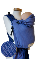 Storchenwiege BabyCarrier Flieder