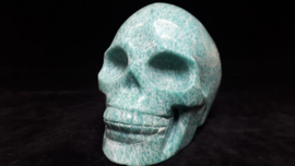 Amazoniet human skull