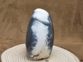 Pinguïn agaat sculptuur