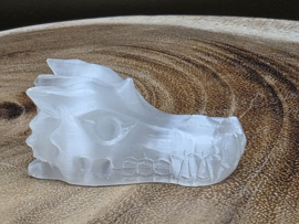 Seleniet/satijnspaat draak