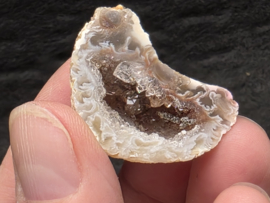 Agaat geode set/paartje