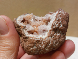 Roze amethist cluster