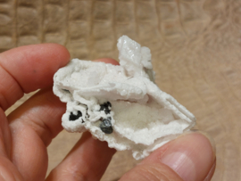 Mangano calciet met galeniet, Peru